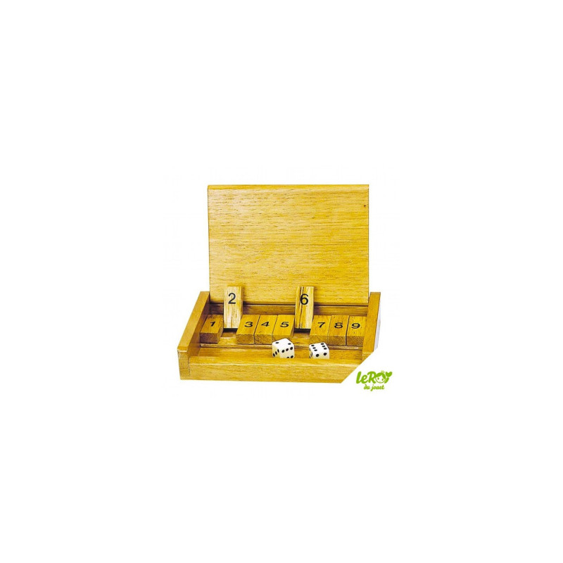 Shut the Box Jeu de Voyage