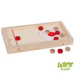 Jeu de Palets, Super Puck,  2 en 1 en Bois